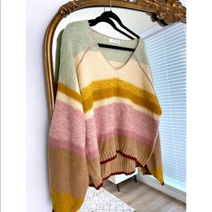 Theia V-Neck Sweater